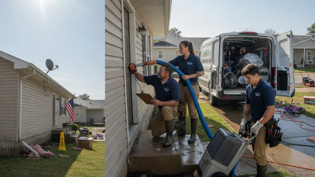 Ceiling Water Damage Restoration in Darien Center, NY near me